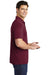Sport-Tek Mens Short Sleeve Polo Shirt Cardinal Red Side