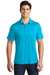 Sport-Tek Mens Short Sleeve Polo Shirt Sapphire Blue Front