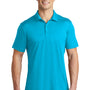 Sport-Tek Mens Moisture Wicking Short Sleeve Polo Shirt - Sapphire Blue