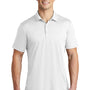 Sport-Tek Mens Moisture Wicking Short Sleeve Polo Shirt - White