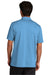 Sport-Tek Mens Strive Short Sleeve Polo Shirt Carolina Blue Side