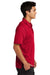 Sport-Tek Mens Strive Short Sleeve Polo Shirt Deep Red Side