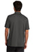 Sport-Tek Mens Strive Short Sleeve Polo Shirt Graphite Grey Side