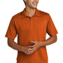 Sport-Tek Mens Strive Moisture Wicking Short Sleeve Polo Shirt - Texas Orange