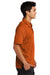 Sport-Tek Mens Strive Short Sleeve Polo Shirt Texas Orange Side