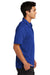 Sport-Tek Mens Strive Short Sleeve Polo Shirt True Royal Blue Side