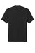 Sport-Tek Mens Sideline Short Sleeve Polo Shirt Black Flat Back
