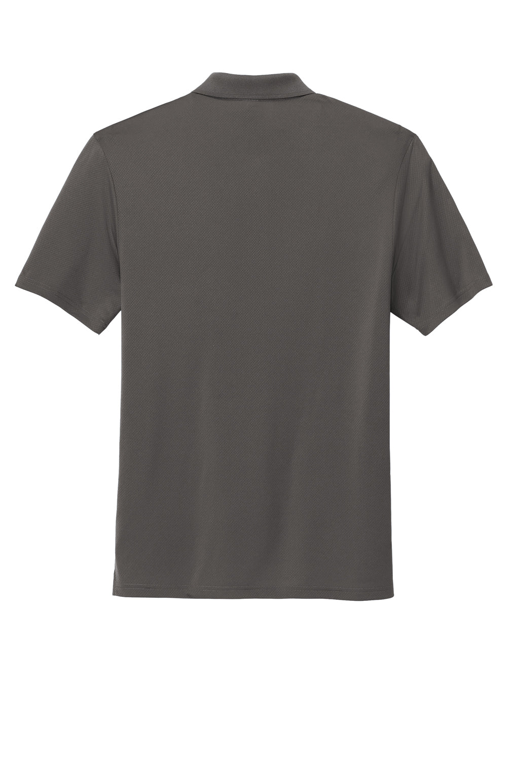 Sport-Tek Mens Sideline Short Sleeve Polo Shirt Graphite Grey Flat Back