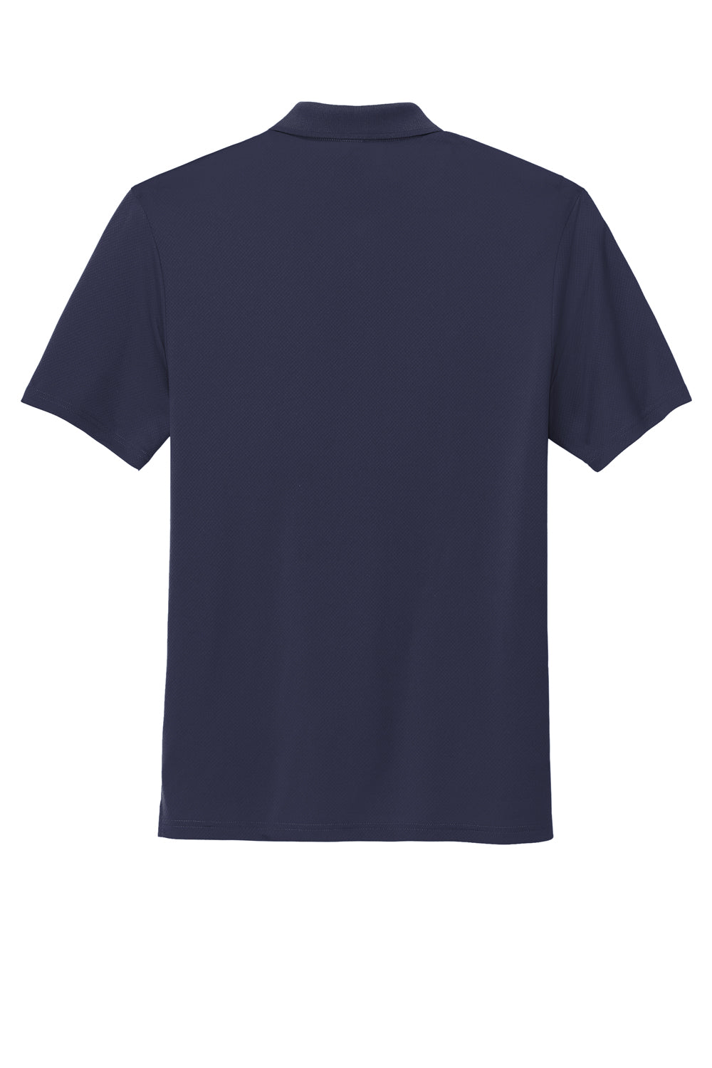 Sport-Tek Mens Sideline Short Sleeve Polo Shirt True Navy Blue Flat Back