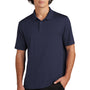 Sport-Tek Mens Sideline Moisture Wicking Short Sleeve Polo Shirt - True Navy Blue