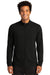 Sport-Tek Mens Flex Fleece Full Zip Sweatshirt Black Front