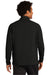 Sport-Tek Mens Flex Fleece 1/4 Zip Sweatshirt Black Side