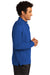 Sport-Tek Mens Flex Fleece 1/4 Zip Sweatshirt True Royal Blue Side