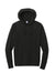 Sport-Tek ST562 Mens Flex Fleece Hooded Sweatshirt Hoodie Black Flat Front