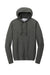 Sport-Tek ST562 Mens Flex Fleece Hooded Sweatshirt Hoodie Heather Dark Grey Flat Front