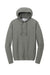 Sport-Tek ST562 Mens Flex Fleece Hooded Sweatshirt Hoodie Heather Light Grey Flat Front