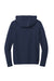 Sport-Tek ST562 Mens Flex Fleece Hooded Sweatshirt Hoodie True Navy Blue Flat Back