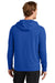 Sport-Tek ST562 Mens Flex Fleece Hooded Sweatshirt Hoodie True Royal Blue Back