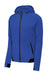 Sport-Tek ST570 Strive PosiCharge Full Zip Hooded Sweatshirt Hoodie True Royal Blue Flat Front