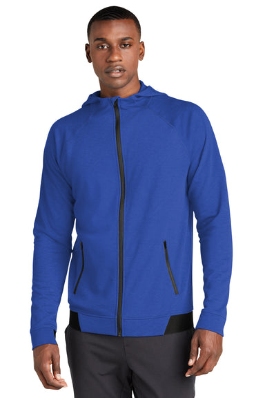 Sport-Tek ST570 Strive PosiCharge Full Zip Hooded Sweatshirt Hoodie True Royal Blue Front