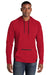 Sport-Tek ST571 Strive PosiCharge Hooded Sweatshirt Hoodie Deep Red Front