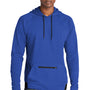 Sport-Tek Mens Strive PosiCharge Hooded Sweatshirt Hoodie - True Royal Blue