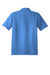 Sport-Tek ST650 Mens Sport-Wick Moisture Wicking Short Sleeve Polo Shirt Blue Lake Flat Back