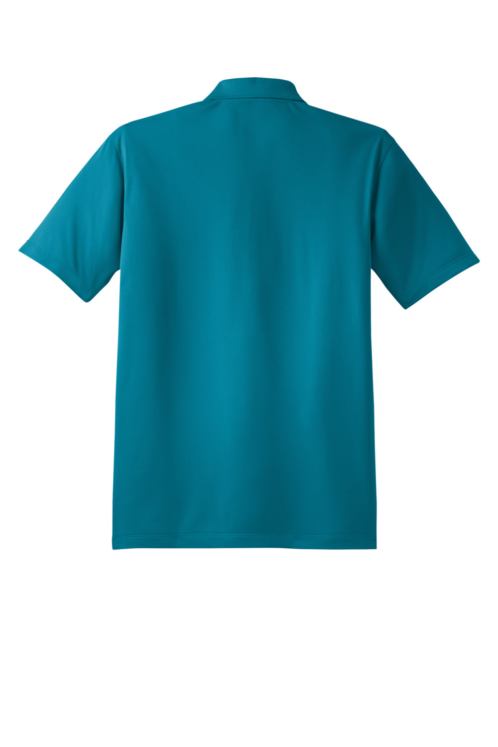Sport-Tek ST650/TST650 Sport-Wick Moisture Wicking Short Sleeve Polo Shirt Tropic Blue Flat Back