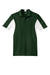 Sport-Tek Mens Sport-Wick Moisture Wicking Short Sleeve Polo Shirt Forest Green/White Flat Front