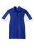 Sport-Tek Mens Sport-Wick Moisture Wicking Short Sleeve Polo Shirt True Royal Blue/White Flat Front