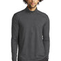 Sport-Tek Mens Exchange 1.5 Long Sleeve 1/4 Zip T-Shirt - Heather Graphite Grey