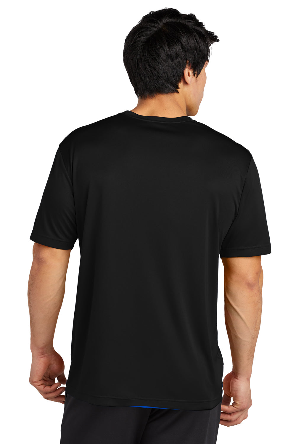 Sport-Tek ST720 Re-Compete PosiCharge Short Sleeve Crewneck T-Shirt Black Back