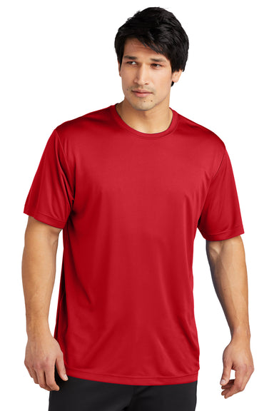 Sport-Tek ST720 Re-Compete PosiCharge Short Sleeve Crewneck T-Shirt True Red Front