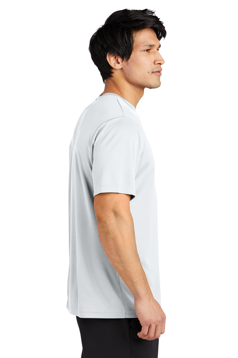 Sport-Tek ST720 Re-Compete PosiCharge Short Sleeve Crewneck T-Shirt White Side