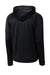Sport-Tek ST730 Mens Re-Compete Fleece Hooded Sweatshirt Hoodie Black Flat Back