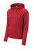 Sport-Tek ST730 Mens Re-Compete Fleece Hooded Sweatshirt Hoodie True Red  Flat Front