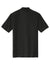 Sport-Tek ST740 Mens UV Micropique Short Sleeve Polo Shirt Black Flat Back