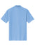 Sport-Tek ST740 Mens UV Micropique Short Sleeve Polo Shirt Carolina Blue Flat Back
