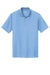Sport-Tek ST740 Mens UV Micropique Short Sleeve Polo Shirt Carolina Blue Flat Front