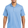 Sport-Tek Mens Moisture Wicking Micropique Short Sleeve Polo Shirt - Carolina Blue
