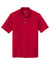 Sport-Tek ST740 Mens UV Micropique Short Sleeve Polo Shirt Deep Red Flat Front
