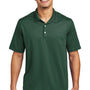 Sport-Tek Mens Moisture Wicking Micropique Short Sleeve Polo Shirt - Forest Green