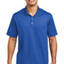 Sport-Tek Mens Moisture Wicking Micropique Short Sleeve Polo Shirt - True Royal Blue