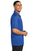 Sport-Tek ST740 Mens UV Micropique Short Sleeve Polo Shirt True Royal Blue Side