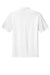 Sport-Tek ST740 Mens UV Micropique Short Sleeve Polo Shirt White Flat Back