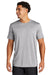 Sport-Tek ST760 Echo Short Sleeve Crewneck T-Shirt Heather Grey Front