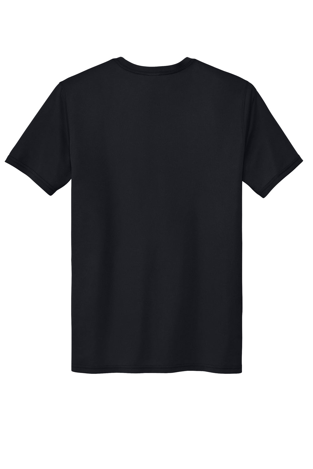Sport-Tek ST760 Echo Short Sleeve Crewneck T-Shirt Black Flat Back