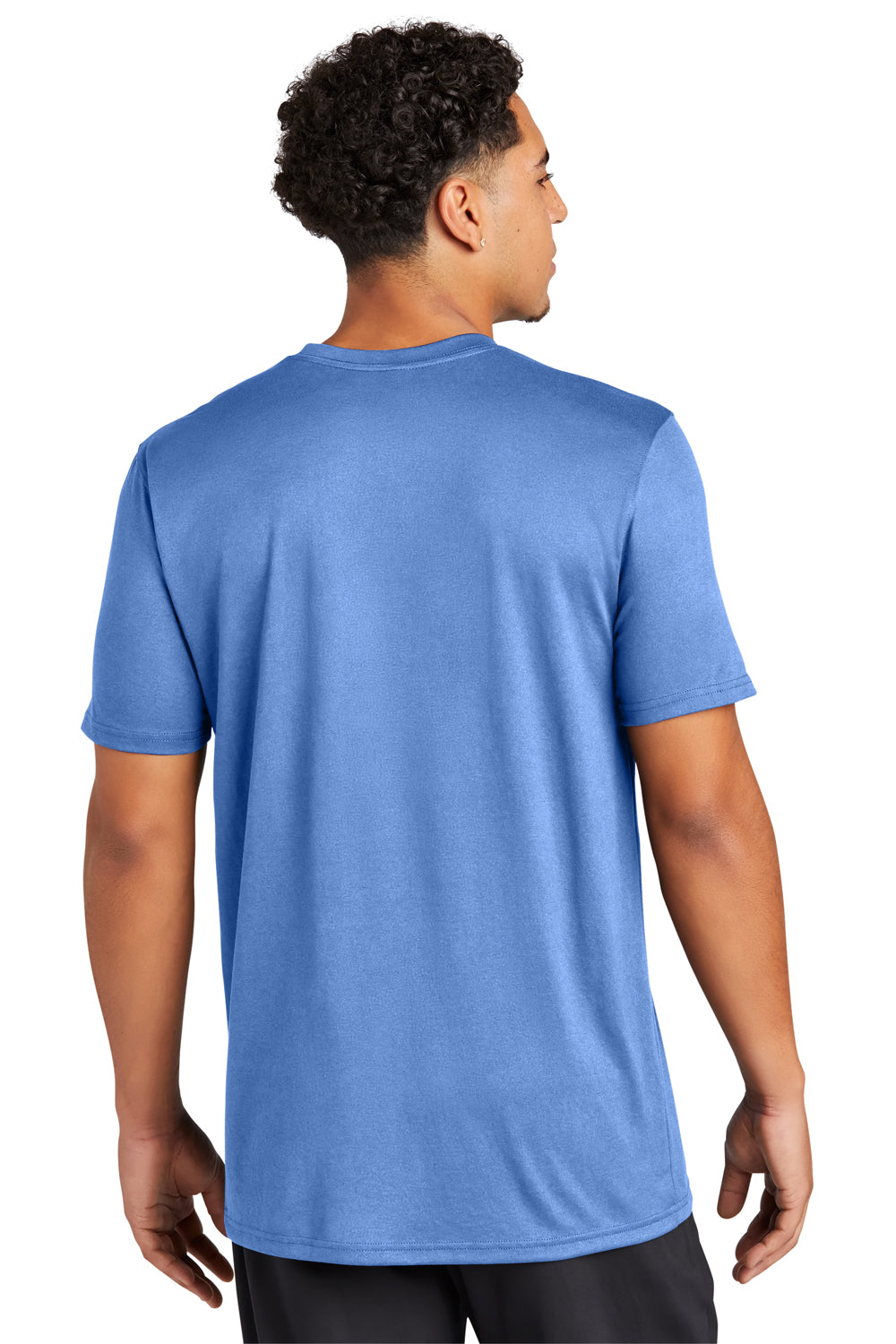 Sport-Tek ST760 Echo Short Sleeve Crewneck T-Shirt Carolina Blue Back