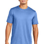 Sport-Tek Mens Echo Moisture Wicking Short Sleeve Crewneck T-Shirt - Carolina Blue