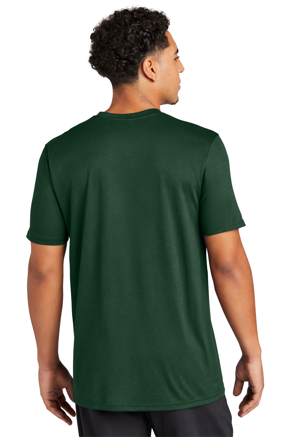 Sport-Tek ST760 Echo Short Sleeve Crewneck T-Shirt Forest Green  Back